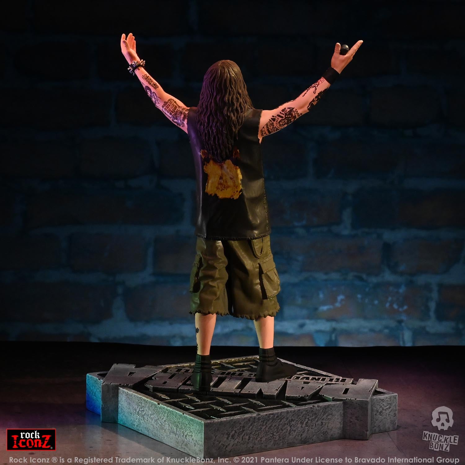 Pantera Philip Anselmo (Reinventing the Steel) KnuckleBonz Statue